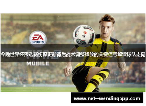 今晚世界杯预选赛伤停更新背后战术调整释放的关键信号解读球队走向