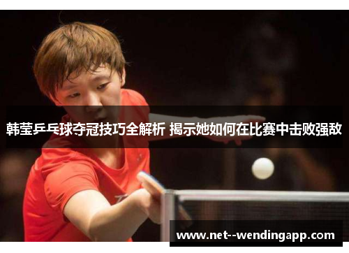 韩莹乒乓球夺冠技巧全解析 揭示她如何在比赛中击败强敌